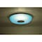 Besa Lighting Spira 10 Ceiling, Coral Blue, Black, 1x10W LED SPIRA10BLC-LED-BK - alternate 1